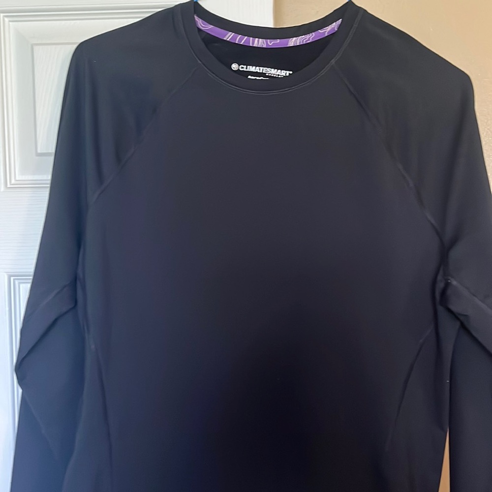 Adult L base layer shirt - black - NEW